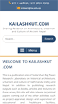 Mobile Screenshot of kailashkut.com